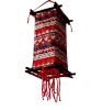 Chinese Cloth Lantern National Style Creative Handmade Home Decor Painted Lamp Shade, Red