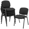 Office Chair with Metal Frame and Padded Cushions for Conference Room