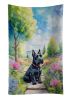 Scottish Terrier Spring Path Kitchen Towel Dish Cloths Guest Hand Towel Decorative Bathroom Towel for Face,Tea, Dishcloth, Kitchen and Bath