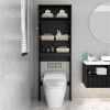 Home Bathroom Shelf Over-The-Toilet, Bathroom SpaceSaver, Bathroom, Tollilet storage cabinet