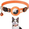 Reflective AirTag Dog Collar;  Padded Apple Air Tag Dog Collar;  Heavy Duty Dog Collar