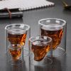 1pc Handmade Crystal Skull Glass, Imprisoned Pirate Skull Glass, Must-use Artifact For Cocktails And Bar Beer Glasses, Suitable For Parties, Bars